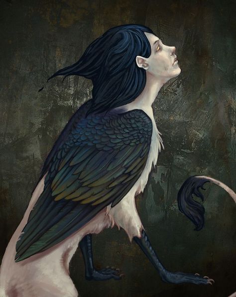 Sirens Greek Mythology | Greek siren, these have the bodies of birds and are ugly creatures ... Siren Bird, Greek Siren, Siren Myth, Siren Mythology, Sirens Greek Mythology, Ugly Creatures, Greek Creatures, Monster Songs, Earth Magic