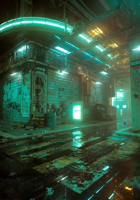 Future World Aesthetic, Dystopian Cyberpunk City, Arcane Undercity Aesthetic, Cyberpunk City Concept Art, Cyberpunk City Art, Cyberpunk City Aesthetic, Cyberpunk Landscape, Cyberpunk Architecture, Cyberpunk Environment