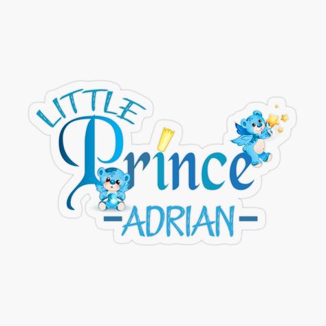 "Little Prince ADRIAN, Baby Boy Pregnancy Reveal New Parent Gift New Baby Present Baby Shower" Baby One-Piece by BuzzfrBuzz | Redbubble Gifts For Newborn Baby, American Boy Names, Top Baby Boy Names, Boy Pregnancy, Gifts For Newborn, Pregnant With Boy, Baby Present, Newborn Baby Boys, Popular Baby Names