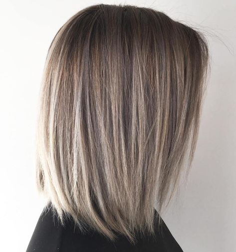 50 Luscious Long Bob Hairstyles - Hair Adviser Long Graduated Bob, Bob Panjang, Textured Long Bob, Straight Long Bob, Long Asymmetrical Bob, Balayage Lob, Ombre Bob, Blonde Balayage Highlights, Textured Haircut