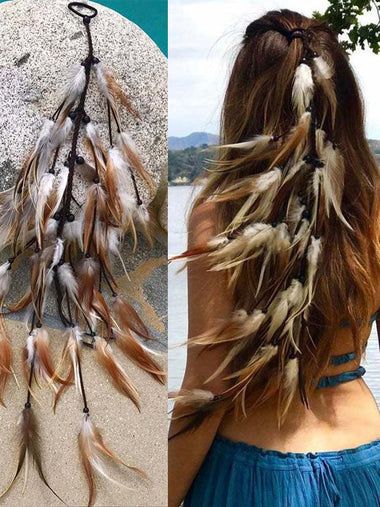 Cowgirl Accessories – ASHORE SHOP Feather Hair Accessories Head Pieces, Native American Feather Hair Pieces, Feather Headdress Behavior System, Cheap Bohemian Headband For Festivals, Cheap Bohemian Festival Headband, Boho Hair Feathers Hippie, Boho Wedding Hair Feathers, Boho Feather Headband, Feather Hair Accessories