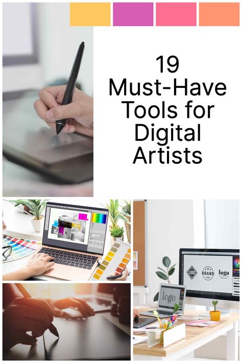 Digital Art Equipment, Graphic Designer Must Haves, Must Have Art Tools, Digital Art Tools, Tools For Graphic Designers, Helpful Websites For Artists, Top 3 Websites Every Artist Should Know, Tools For Sketching Art Supplies, Digital Art Supplies