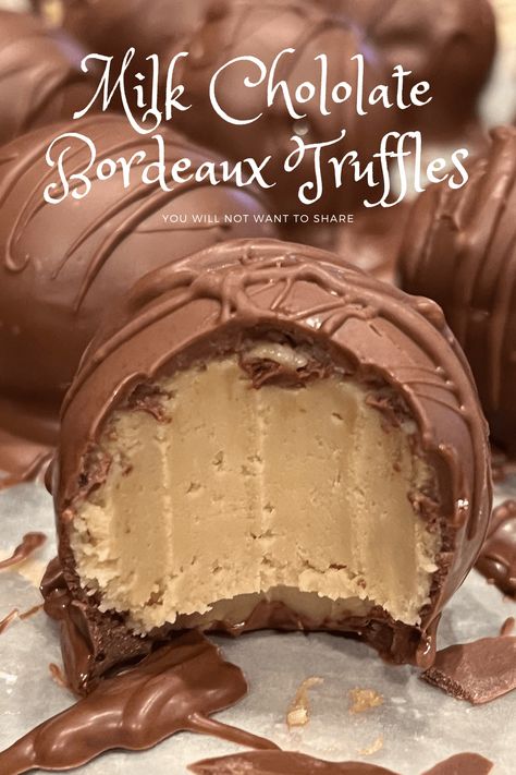 Everyone will think you are a professional candy maker with this simple recipe. This candy has a creamy brown sugar center covered with decedant milk chocolate shell. Candy Maker, Sees Candies, Chocolate Candy Recipes, Candy Truffles, Candy Recipes Homemade, Christmas Candy Recipes, Truffle Recipe, Homemade Candies, Fudge Recipes