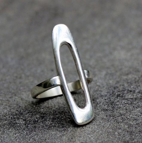 Modern Silver Jewelry, Silver Jewelry Box, Fine Silver Jewelry, Special Ring, Dope Jewelry, Jewellery Shop, Girl Friend, Funky Jewelry, Rings Cool