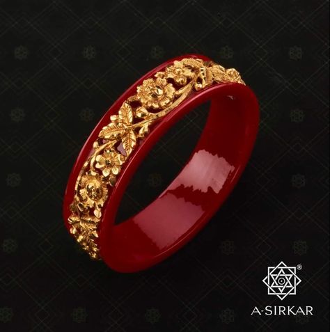 Pola Rings Gold, Bengali Pola Design Gold, Gold Pola Bangles Design, Shakha Pola Bangles Gold, Bengali Bangles Gold, Bengali Bridal Jewellery Gold, Pola Bangles Gold, Pola Design Gold, Sakha Pola In Gold