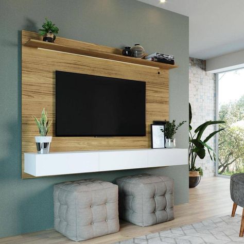 Mounted tv decor living room