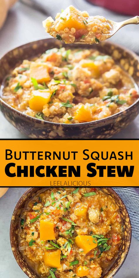 Butternut Squash Chicken Stew: Slow Cooker, Instant Pot, Stovetop Chicken Stew Slow Cooker, Butternut Squash Crockpot, Dinner Savory, Butternut Squash Slow Cooker, Butternut Squash Chicken, Stew Slow Cooker, Instant Pot Stew, Butternut Squash Stew, Slow Cooker Chicken Stew