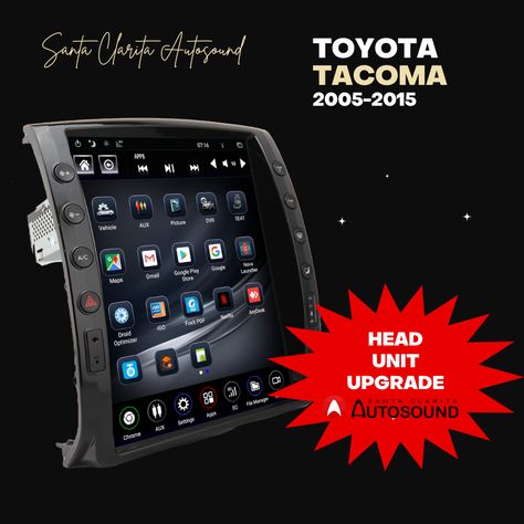 Why upgrade your Toyota Tacoma audio head unit in the first place? #Toyota #Tacoma #bestmusic Custom Toyota Tacoma, Toyota Tacoma Interior, 2nd Gen Tacoma, 2013 Tacoma, Toyota Tacoma Lifted, Tacoma 2007, Tacoma Wheels, Tacoma Headlights, Toyota Tacoma X Runner