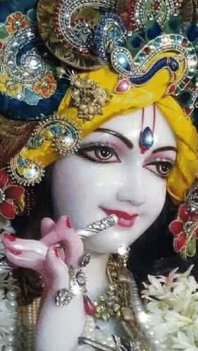 Krishna Hindi GIF - Krishna Hindi - Discover & Share GIFs Jay Shree Krishna, श्री कृष्ण, Iskcon Krishna, Arte Yoga, Krishna Gif, Radhe Krishna Wallpapers, Krishna Hindu, Krishna Krishna, Krishna Bhagwan