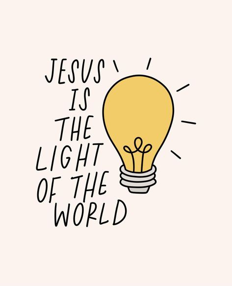 “..Jesus spoke to them, saying, “I am the light of the world. Whoever follows me will not walk in darkness, but will have the light of life.‘“ 💛☀️ Jesus is the light of the world!! don’t walk in the darkness of the pleasures of this world, the pursuit of worldly desires, and sin - instead walk with Jesus daily and live in His light! Jesus is the light so let’s show His light to the world! 💛 •••••••••••••••• #thelovingbible #bible #christianart #christianartist #christianartwork #christianar... I Am The Light Of The World, Jesus Is The Light Of The World, Jesus Is The Light, I Am The Light, Walk With Jesus, John 8 12, Christian Artwork, Christian Artists, In The Darkness