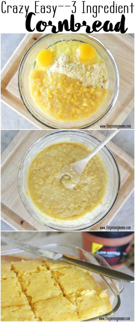 Soft & Thick Sweet Corn Bread Recipe • The Pinning Mama Sweet Corn Bread, Creamed Corn Cornbread, Best Cornbread, Easy Cornbread Recipe, Best Cornbread Recipe, Cornbread With Corn, Cornbread Recipe Sweet, Moist Cornbread, Buttermilk Cornbread