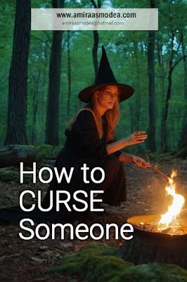 How to Curse Someone - Revenge Spell | Ritual Magic Spells Curses For Bad People, How To Jinx Someone Spell, Curse Witchcraft Revenge, Spell To Curse Someone, How To Curse An Object, Cursing Someone Spell, Spells To Ruin Someones Life, Spell To Expose Someone, Spell To Make Someone Feel Guilty