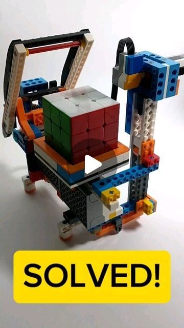 Daniele Benedettelli on Instagram: "You will be able to build and enjoy this LEGO BOOST Rubik's Cube Solver robot soon. Subscribe to my YouTube channel, and check out my website. Links in bio. . . . #legoboost #lego #rubikscube #legomoc #rubikcube #rubik3x3" Lego Machines That Work For Kids, Lego Boost Ideas, Lego Creations Ideas, Lego Things To Build, What To Build With Legos, Lego Building Ideas Easy, Lego Robot Easy, Lego Robot Ideas, Lego Diy Ideas