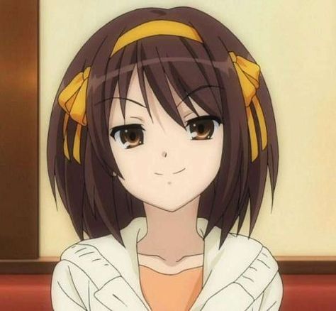 The Melancholy Of Haruhi Suzumiya, Female Anime Characters, Haruhi Suzumiya, Kyoto Animation, Dark Art Illustrations, Manga Cosplay, Animation Studio, 애니메이션 캐릭터, Cat Girl