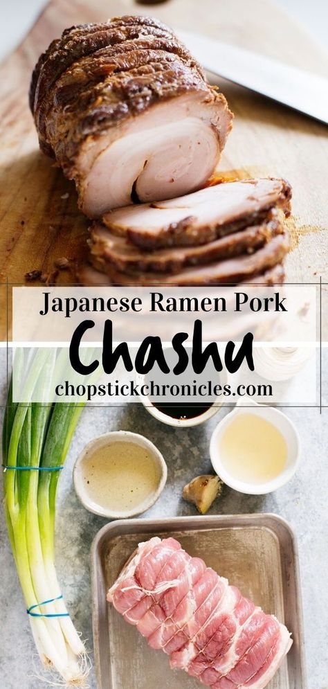 Chasu Pork Ramen, Ramen Pork Belly Recipes, Instant Pot Chashu Pork, Pork Belly Japanese Recipe, How To Cook Pork For Ramen, Ramen With Pork Belly, Cha Shu Pork Recipe, Ramen Pork Recipe, Pork Chashu Recipe