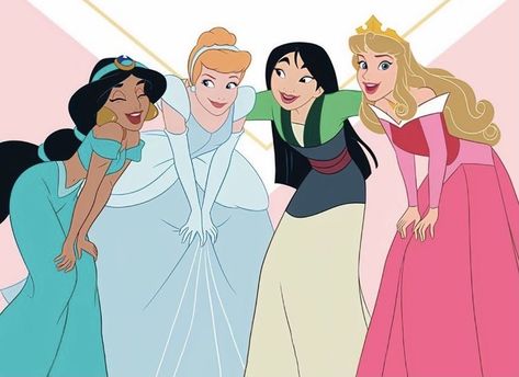 Mulan And Aurora, Disney Movie Art, Disney Belle, Cartoon Disney, All Disney Princesses, Images Disney, Disney Crossovers, Cute Disney Pictures, Disney Princes