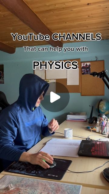 Youtube Channel For Physics, How To Study For Physics Exam, Physics Youtube Channels, Best Youtube Channels For Physics, Youtube Channels For Studying, Physics Study Tips, Study Physics, Asian Boy Haircuts, Learn Physics