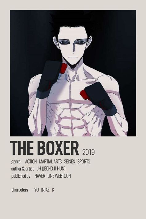 The Boxer Webtoon, Manhwa Poster, Horror Movies List, Follow Me Instagram, Good Anime Series, Comic Poster, Film Posters Vintage, The Boxer, Good Anime To Watch