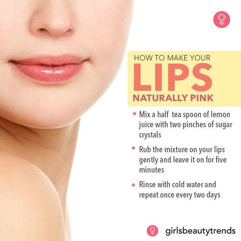 Follow @myglamusa @myglamusa @myglamusa @myglamusa 💋💋💋💋💋💋💋💋💋💋 Posted @withrepost • @girlsbeautytrends How To Make Your #Lips Naturally… Naturally Pink Lips, Skincare Diy, Glowing Skin Mask, Facial Yoga, Lip Care Routine, Easy Tricks, Skin Mask, Diy Lips, Sugar Crystals