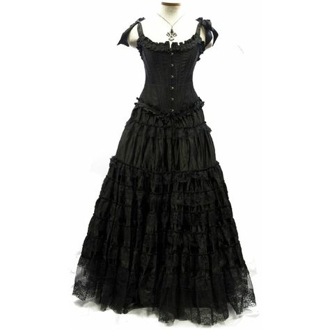 Good Goth Vampire's Ball ❤ liked on Polyvore featuring dresses, gothic, long dresses, gothic lolita dress, gothic dresses, ball dresses and long gothic dress 파티 드레스, Witch Fashion, Gothic Clothes, Goth Girl, Gothic Dress, Gothic Outfits, Goth Outfits, Girl Stuff, Goth Fashion