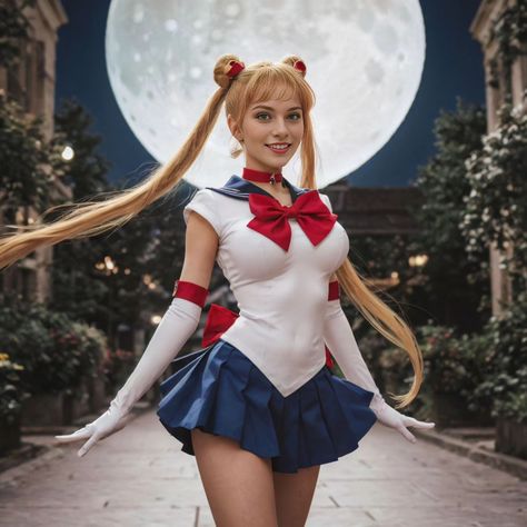 U is for Usagi Tsukino: I am the one on whom you can de-pend - the one named Sailor Moon! Rounding off the U's with one that should be fairly well known in my #AtoZofCosplay - the rabbit of the moon Usagi Tsukino. Now... Did anyone see some lunatic in a tuxedo run through here? He threw a rose at me! Could take someone's eye out! Oh yeah, and this cosplay counts for #miniskirtmonday right? #sailormoon #usagitsukino #cosplay #aicosplayer #sailormooncosplay Sailor Moon Halloween Costume, Sailor Moon Halloween, Sailor Moon Costume, Saylor Moon, Moon Cosplay, Halloween Coustumes, Sailor Moon Cosplay, Sailor Moon Usagi, Usagi Tsukino