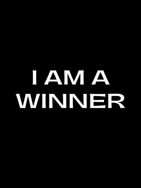 21 I’m A Winner Quotes, Winner Vision Board, I Am A Winner Quotes, Sports Manifestation, I Am A Winner Affirmations, Achievements Aesthetic, Winner Quotes Motivation, I Win Quote, Winners Mentality