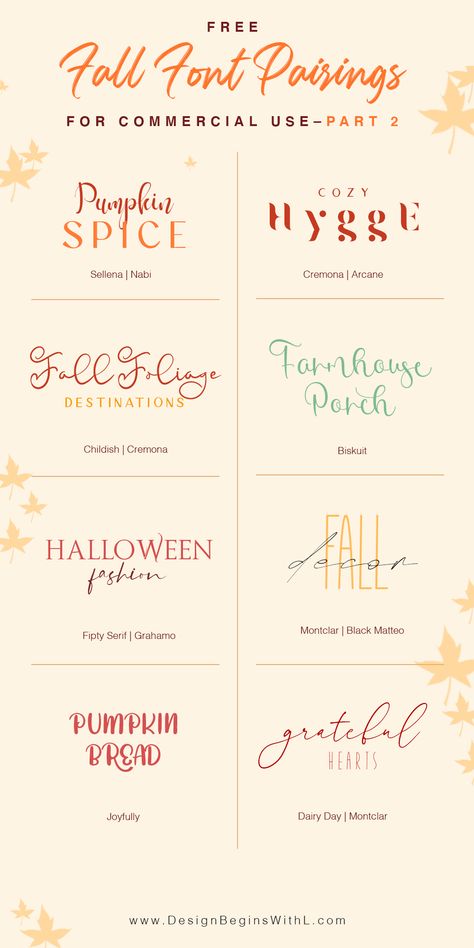 Free Fonts For Commercial Use Canva, Popular Canva Fonts 2023, Cozy Canva Fonts, Fall Fonts Free, Fall Fonts Canva, Autumn Fonts Alphabet, Free For Commercial Use Fonts, Font Duos Free, Autumn Fonts Canva