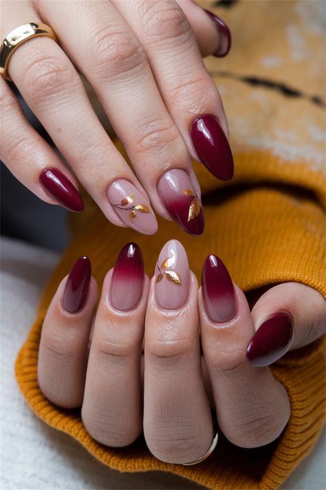 Embrace the autumn vibes with these stunning cozy ombre gel nails, a perfect choice for your fall nail ideas this season! Blending warm hues of orange and brown, this design captures the essence of falling leaves. Each nail transitions beautifully, giving you that gradient effect that窶冱 both chic and cozy. Elevate your manicure game and showcase your love for the season with these gel nails. Thanksgiving Ombre Nails Ideas, Autumn Ombré Nails, Ombre Nail Designs Fall, Fall Ombre Nails Ideas, Autumn Ombre Nails, Ombre Nails Ideas, Herbst Nails, Ombre Gel Nails, Fall Ombre