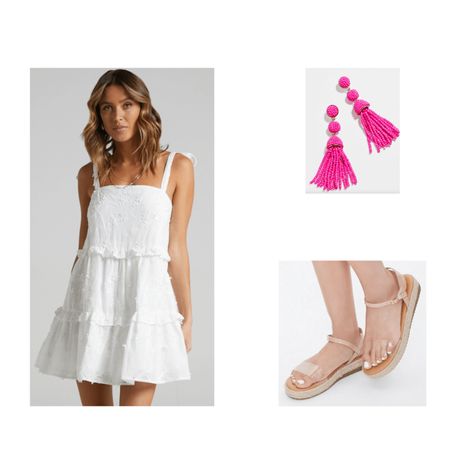 Sorority Rush Outfits for Every Day of Recruitment - College Fashion Sorority Recruitment Dresses, Sorority Rush Week, Rush Week Outfits, Sorority Rush Outfits, Rush Week, Sorority Recruitment Outfits, Cute White Tops, Week Outfits, Rush Outfits