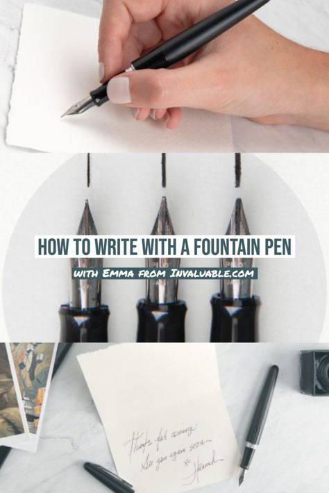 Pens For Bullet Journaling, Fountain Pen Writing, Fountain Pens Writing, Best Fountain Pen, A Calligraphy, Pen Writing, Dot Grid Journal, Calligraphy Pen, Ipad Lettering