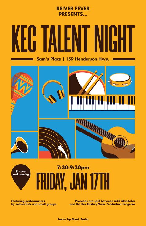 School Event Poster, Contest Poster, Poster Competition, Poster Design Layout, Music Poster Ideas, Jazz Poster, Old School Music, Music Illustration, Music Poster Design