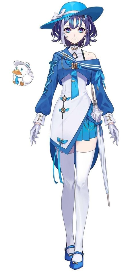 Female Vtuber Model Design, Vtuber Model Outfit Ideas, Fantasy Pastries, Genshin Character Model, Clothes Reference Female, Genshin Outfits Oc, Cute Vtuber Model, Genshin Outfit Ideas Oc, Genshin Oc Outfit Ideas