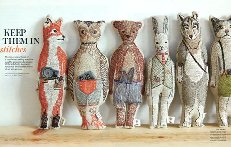 The First 10 Years of Coral & Tusk Coral And Tusk, Brooklyn Loft, Doll Character, Pocket Doll, Loft Studio, Pencil Sketches, Soft Dolls, Animal Dolls, Embroidery Inspiration