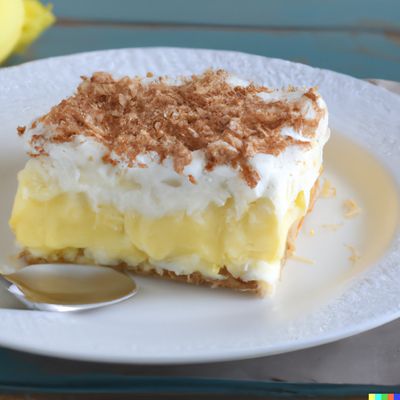 Daily Recipes - "Transforming my go-to Coconut Cream Pie... Coconut Cream Pie Deluxe, Fun Pies, Coconut Cream Pie Bars, Declutter Quotes, Coconut Creme Pie, Coconut Recipe, Baked Coconut, Walnut Crust, Dessert Squares