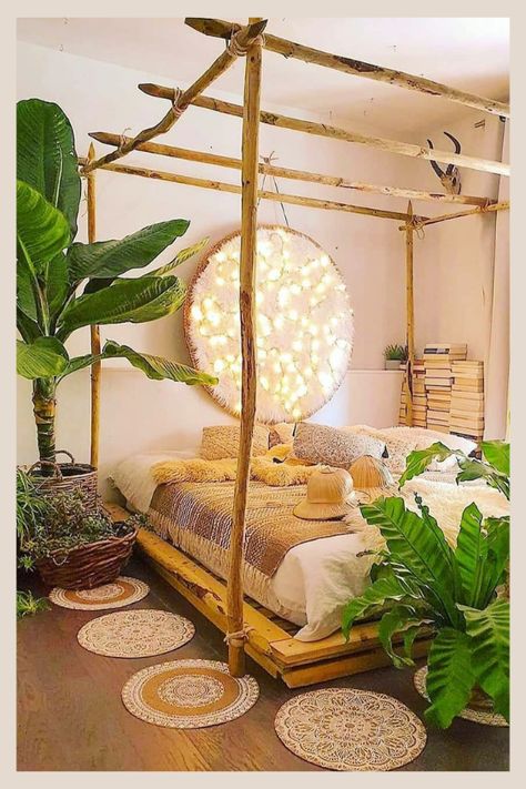 Loft Bed Ideas For Small Rooms, Rooms Decoration, Gorgeous Bedrooms, Boho Bedroom Decor, Bedroom Boho, Room Ideas Bedroom, Bedroom Themes, Boho Bedroom, Dream Bedroom