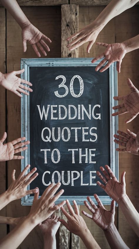 30 Wedding Quotes to the Couple for a Lifetime of Happiness Wedding Quotes To The Couple, Heartfelt Messages, Wedding Toasts, Wedding Quotes, Bride And Groom, The Bride, Of Love, Wedding Inspiration, Life Quotes