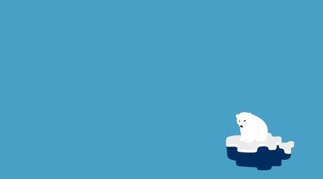 Polar Bear Ice Minimalism Ice Bear Desktop Wallpaper, Minimalism Wallpaper, 80's Vibes, Vector Wallpaper, Laptop Wallpapers, Ice Bear, Ice Bears, Powerpoint Themes, Mac Wallpaper