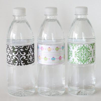 Pretty Scrapbook, Diy Water Bottle Labels, Customised Water Bottles, Custom Water Bottle Labels, Printable Water Bottle Labels, Diy Water Bottle, Custom Water Bottle, Custom Water Bottles, Diy Bottle