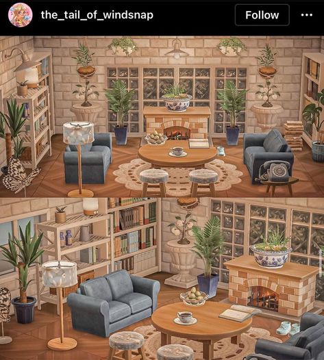 Cozy Living Rooms Blue, Acnh Cottagecore Living Room, Living Room Acnh, Acnh Living Rooms, Geek Living Room, Acnh Living Rooms Ideas, Cottagecore Living Room, Cottagecore Interior, Cottagecore Animal Crossing