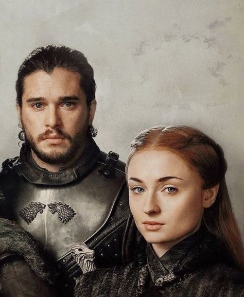 Jonsa Jon Sansa, King Jon Snow, Medici Masters Of Florence, John Snow, Game Of Thrones Tv, The North Remembers, King In The North, Gra O Tron, Game Of Thrones Art