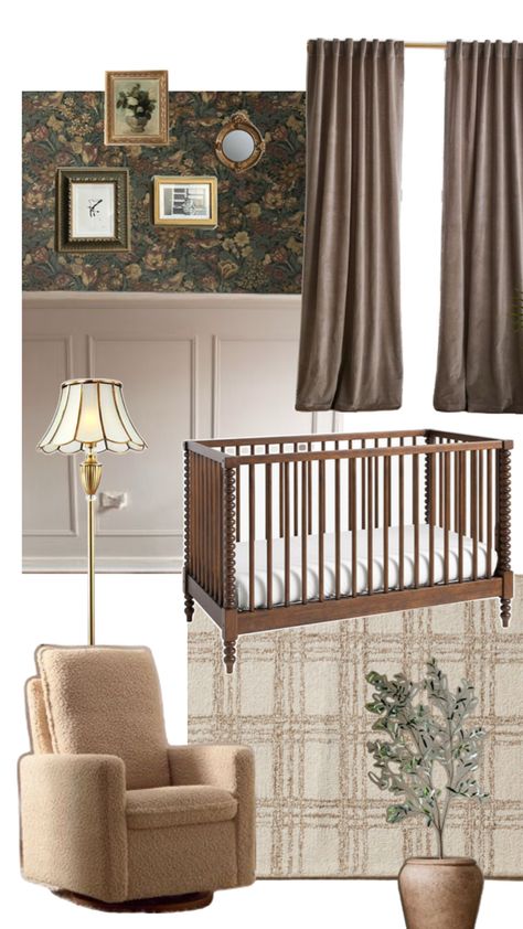 Moody Nursery, Baby Room Themes, Baby Zimmer, Morning Room, Nursery Room Design, Nursery Inspo, Room Themes, Room Inspo, Baby Nursery