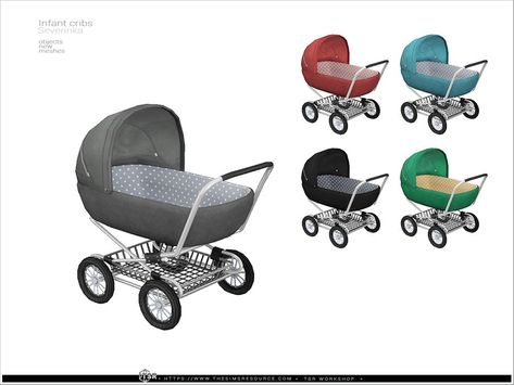 The Sims Resource - Infant crib - Stroller Sims 4 Infant Carrier Cc, Sims 4 Cc Stroller Patreon, Sims 4 Stroller Mod, Infant Stroller Sims 4, Sims 4 Cc Functional Stroller, Sims 4 Stroller Functional, The Sims Resource Infant, Sims 4 Stroller Cc, Sims 4 Functional Strollers