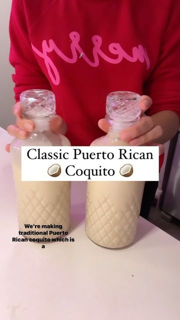 Mariela Pepin on Instagram: "It’s that time of year! ✨🥥🇵🇷 I did a coquito video before but IG keeps changing layout and people can’t find it on my videos page lol so here’s a new video (same recipe)! There are other versions of coquito like with ice cream, spice teas, chocolate etc but this is just the plain and simple version! I do also have pumpkin spice, peppermint, pistachio and Nutella coquito videos on my videos page… if you can find ‘em😉 #coquito #christmas #puertorico #boricua #wepa Coquito Ice Cream Recipe, Coquito Recipe With Tea, Nutella Coquito Recipe, Puerto Rican Coquito, Nutella Ice Cream, Coquito Recipe, Video Page, Spice Tea, Tea Recipes