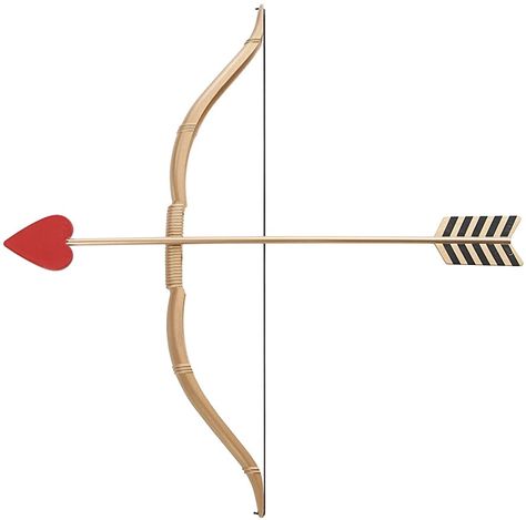 Mini Bow And Arrow, Arrow Costume, Cupid Valentines Day, Cupid Bow, Bow And Arrow Set, Golden Bow, Cupid Love, California Costumes, Diy Halloween Costumes Easy