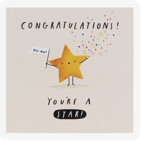 Congratulations Watercolor, Colourful Confetti, Face Holding, Congratulations Images, Congratulations Quotes, Kids Wraps, Congrats Card, Yellow Star, Woo Hoo