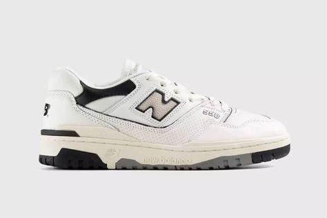 Best New Balance, Basketball Silhouette, Sporty Aesthetic, Zero The Hero, Aime Leon Dore, Black Panels, New Balance Sneaker, Blue Hues, Grey Leather