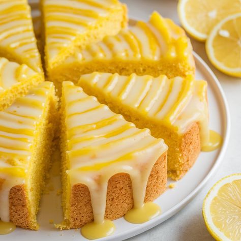 Brighten your day with this Zesty Lemon Drizzle Cake! 🍋🍰 Soft, citrusy, and topped with a sweet lemon glaze – perfect for any occasion. #Ingredients: **For the Cake:** - 1 1/2 cups all-purpose flour - 1 1/2 teaspoons baking powder - 1/4 teaspoon salt - 1/2 cup unsalted butter, softened - 3/4 cup granulated sugar - 2 large eggs - 1 tablespoon lemon zest (about 1 lemon) - 1/2 cup milk - 1/4 cup fresh lemon juice **For the Lemon Drizzle:** - 1/4 cup fresh lemon juice - 1/2 cup powdered sugar ... Lemon Drizzle Cake, Drizzle Cake, Lemon Drizzle, Lemon Glaze, Cake Inspo, Lemon Pound Cake, Sweet Lemon, Lemon Zest, Fresh Lemon Juice