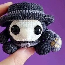 Plushies Crochet, Plush Yarn, Plague Doctor, A Plus, Go Ahead, Love Is All, Amigurumi, Thank You, Yarn