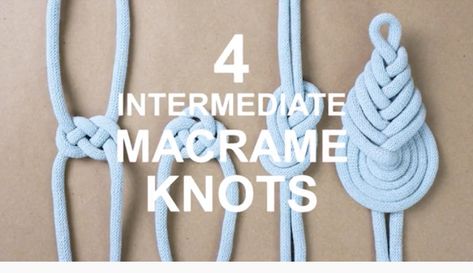 Josephine knots, sailor knot, pipa knot Sailors Knot Tutorial, Advanced Macrame, Rock Wrapping, Sailors Knot, Sailor Knot, Nautical Knots, Survival Skills Life Hacks, Sailor Knots, Knots Tutorial