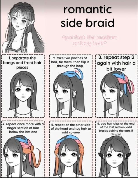 Cool Hair Designs, Hair Style Korea, Vlasové Trendy, Kawaii Hairstyles, Hair Tutorials Easy, Peinados Fáciles Para Cabello Corto, Japanese Hairstyle, Hair Stylies, Hair Summer